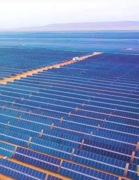 Details of the construction of a 1,000-megawatt solar power plant in Nag Hammadi
