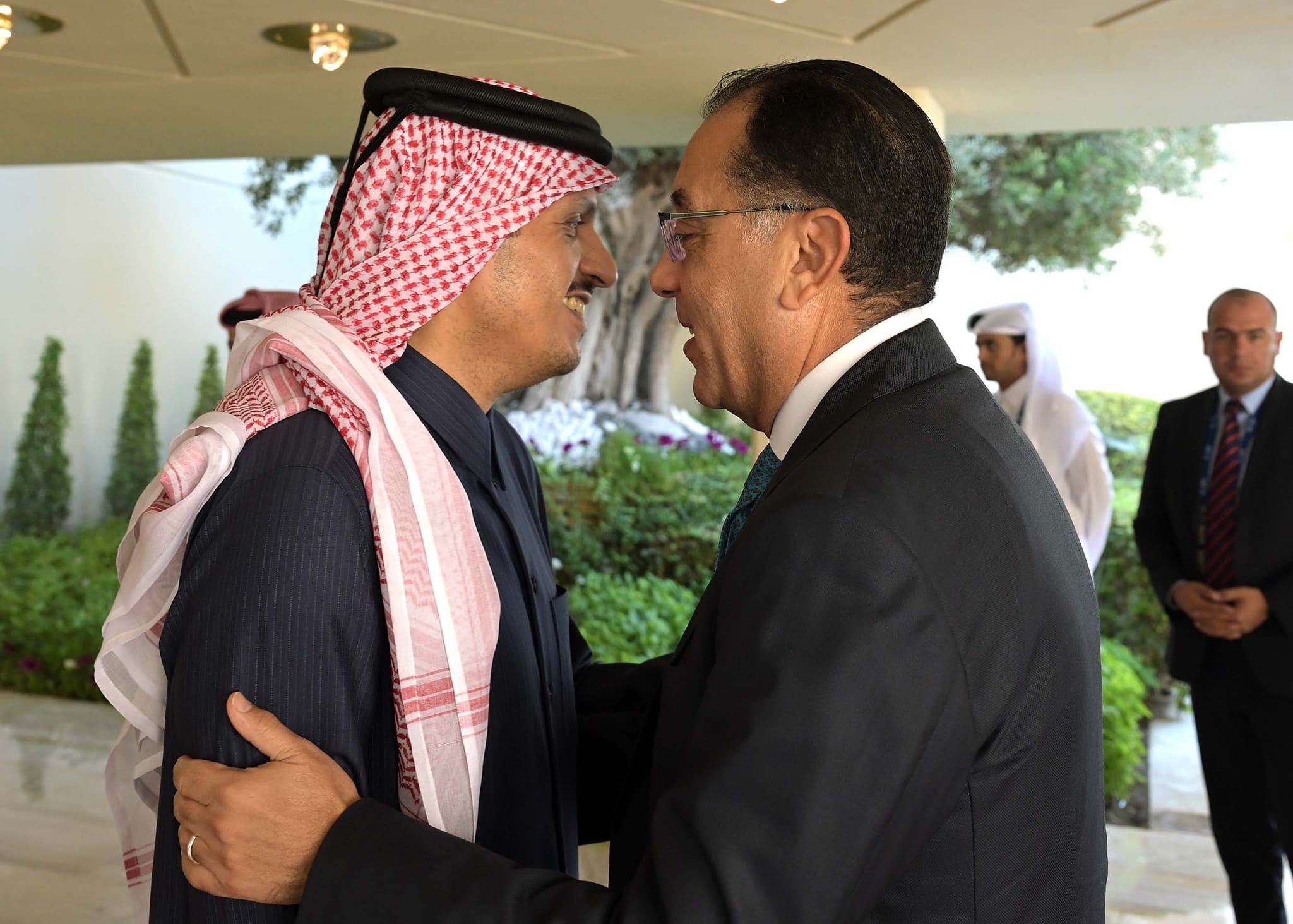 During the Doha Forum 2024, the prime minister meets with his counterpart from Qatar.