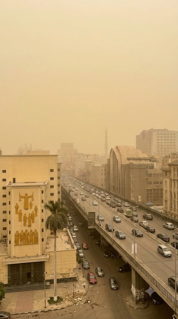The Meteorological Authority warns: Dust storms will hit these areas until next Tuesday.