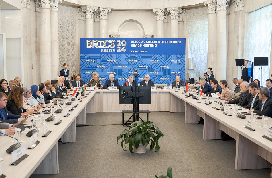 Egypt takes part in the BRICS heads of academy summit.