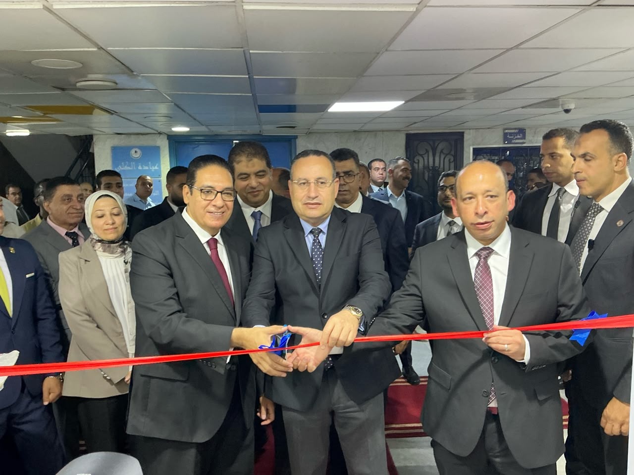 Minister of Higher Education and President of Cairo University Inaugurate and Inspect Medical Projects at Qasr El-Aini Hospital