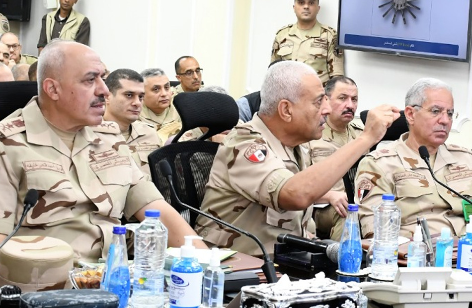 Minister of Defense witnesses the implementation of the specialized strategic mobilization command centers project of the Armed Forces Engineering Authority