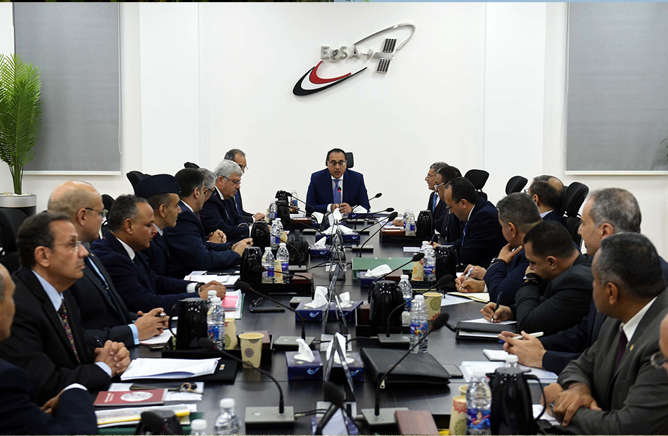 The Prime Minister chairs the board meeting of the Egyptian Space Agency