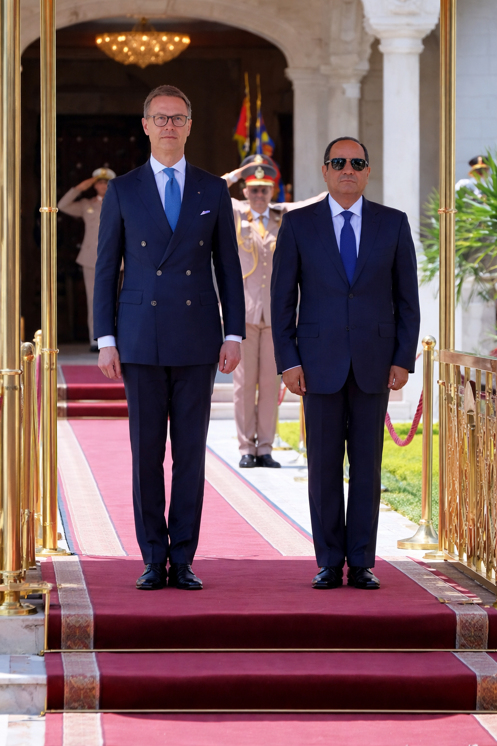 الرئيس السيسي ونظيره الفنلندي يعقدان جلسة مباحثات حول تعزيز العلاقات الثنائية بين البلدين