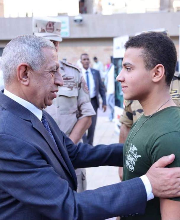 On Martyrs' Day... The Arab Academy Embraces Hamza Mansi's Dream: From "Son of a Hero" to a Success Story