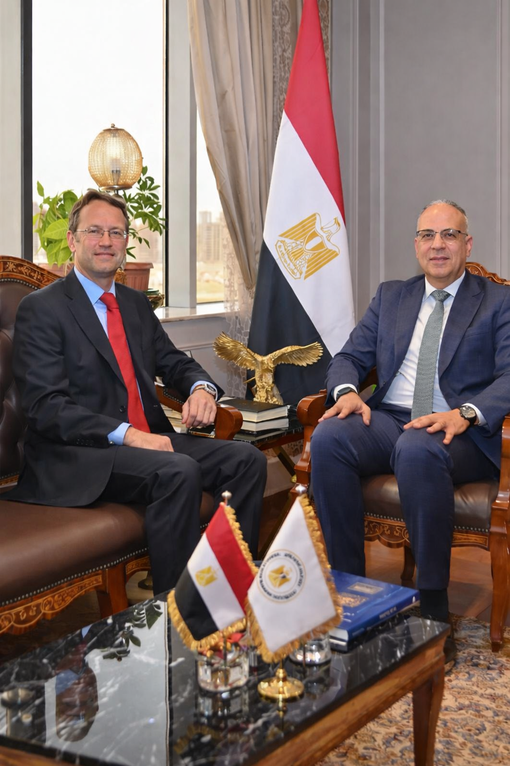 سويلم يلتقي سفير إسبانيا بالقاهرة لبحث تعزيز التعاون في مجال إدارة الموارد المائية