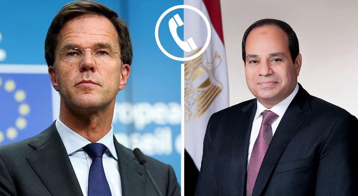 President Sisi and the Dutch prime minister decide to concentrate their efforts right now on prolonging the ceasefire and resolving the conflict.