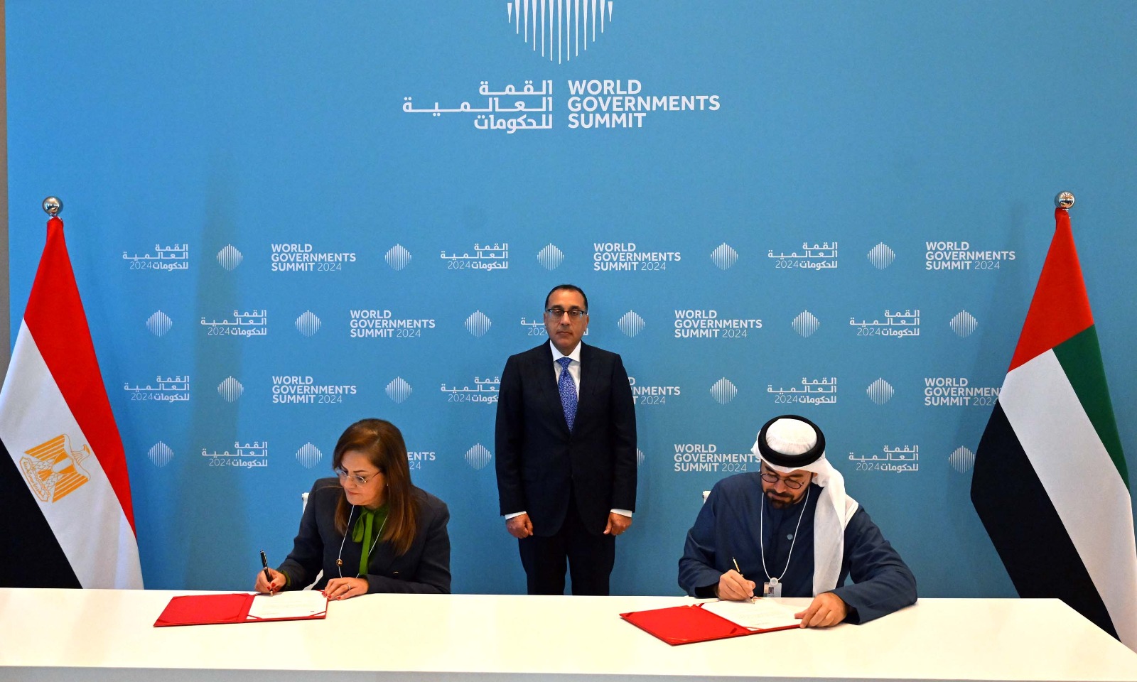 Madbouly witnesses the signing of an annex to extend a memorandum of understanding in the field of developing government work