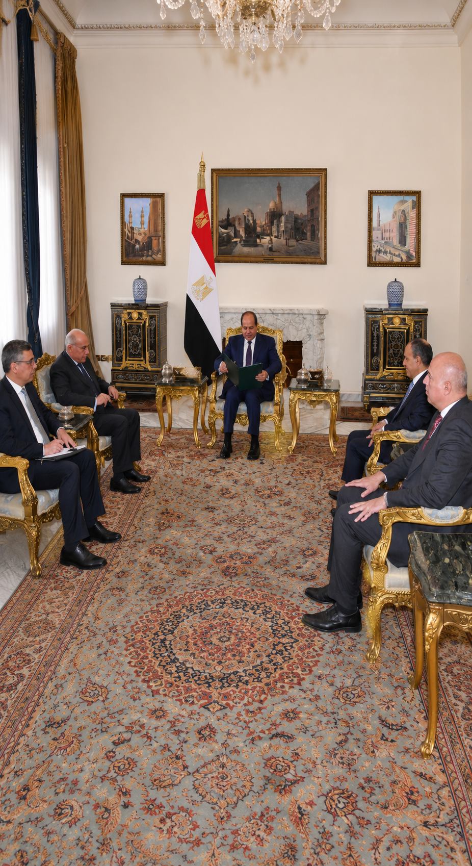 President El-Sisi: Egypt's General Policy is Based on Avoiding Escalation and Non-Interference in the Internal Affairs of Other Countries