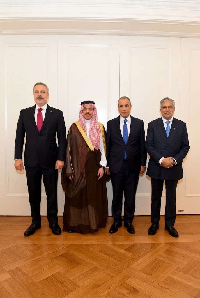 Foreign Minister Hosts Meeting of the "R4" Regional Group with Foreign Ministers of Saudi Arabia, Türkiye, and Pakistan