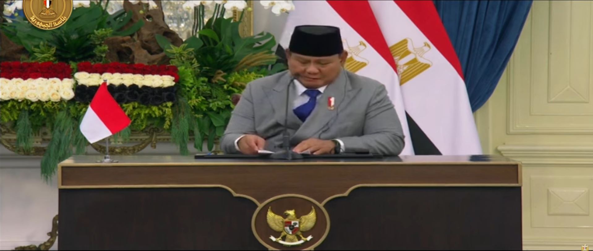 “Our Relations with Egypt Are Witnessing Unprecedented Progress”: Key Statements by the Indonesian President During a Joint Press Conference with President El-Sisi
