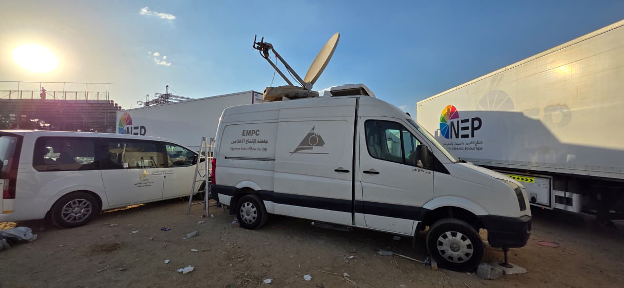 The Media Services Center is participating in providing broadcast and television production services for the Glory in Giza World Boxing Event, which is being held in front of the Giza Pyramids in cooperation with NEP and the Saudi Entertainment Authority.