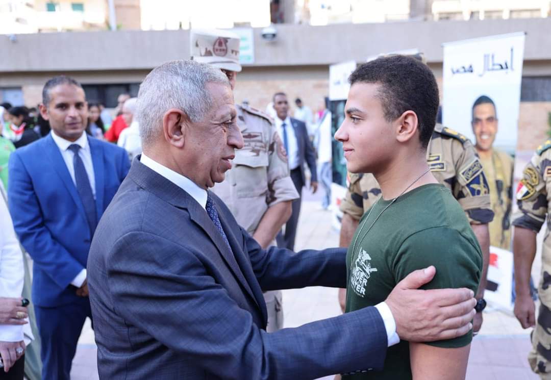 On Martyrs' Day... The Arab Academy Embraces Hamza Mansi's Dream: From "Son of a Hero" to a Success Story