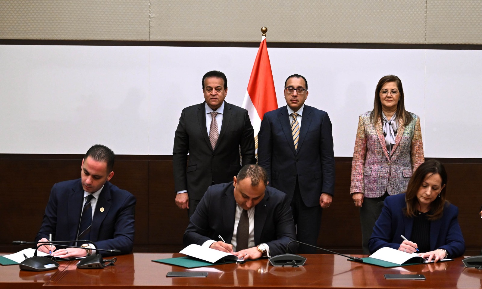 The Prime Minister witnesses the signing of a cooperation protocol regarding the implementation of activities to support the governance of the health services sector