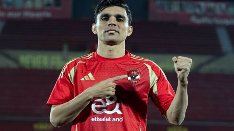 Ben Sharqi is a starter.. Al-Ahly's expected lineup against Haras El-Hodoud in the league