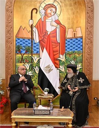 Minister of Justice Visits St. Mark's Cathedral to Offer Christmas Greetings