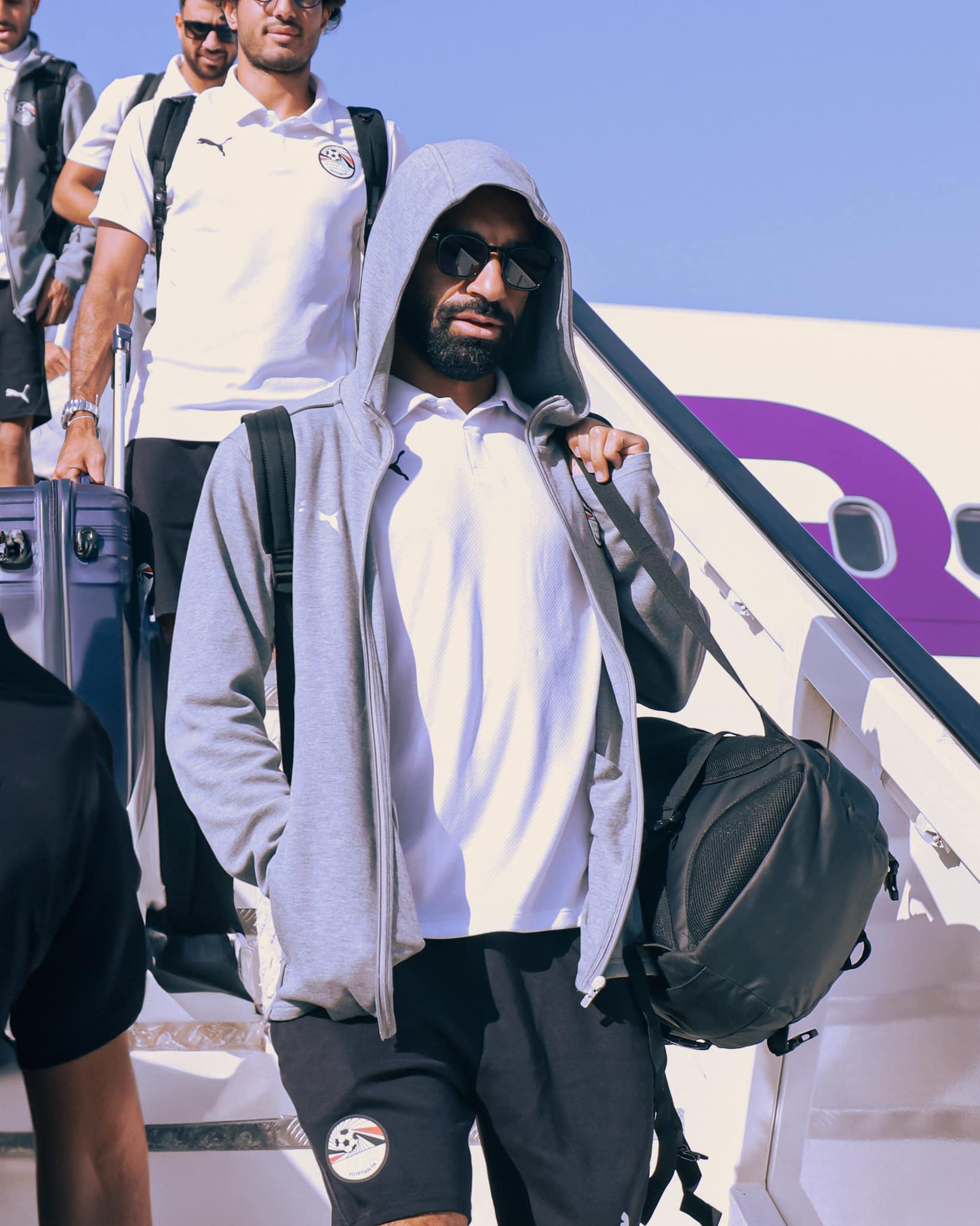 Egypt national football team delegation arrives in Cairo