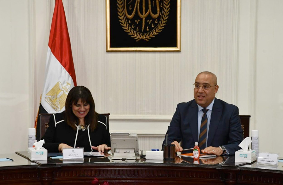 The Ministers of Housing and Immigration discuss ways of joint cooperation to provide real estate investment opportunities for Egyptians abroad