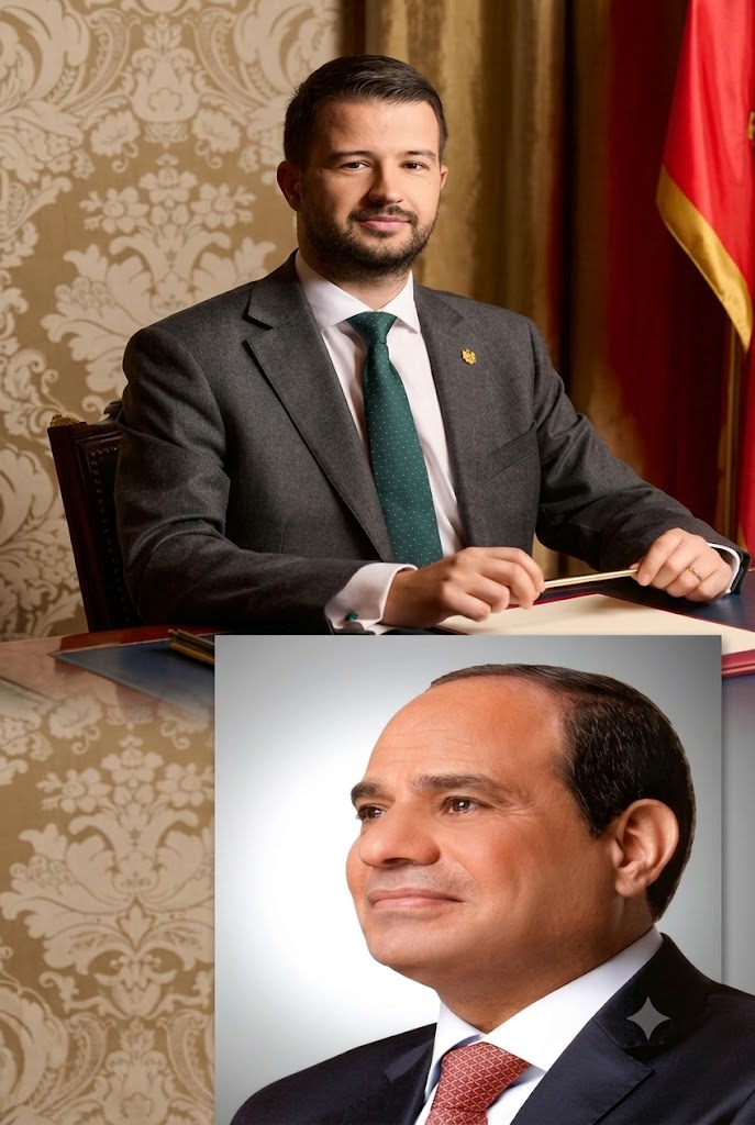 President El-Sisi Receives President of Montenegro