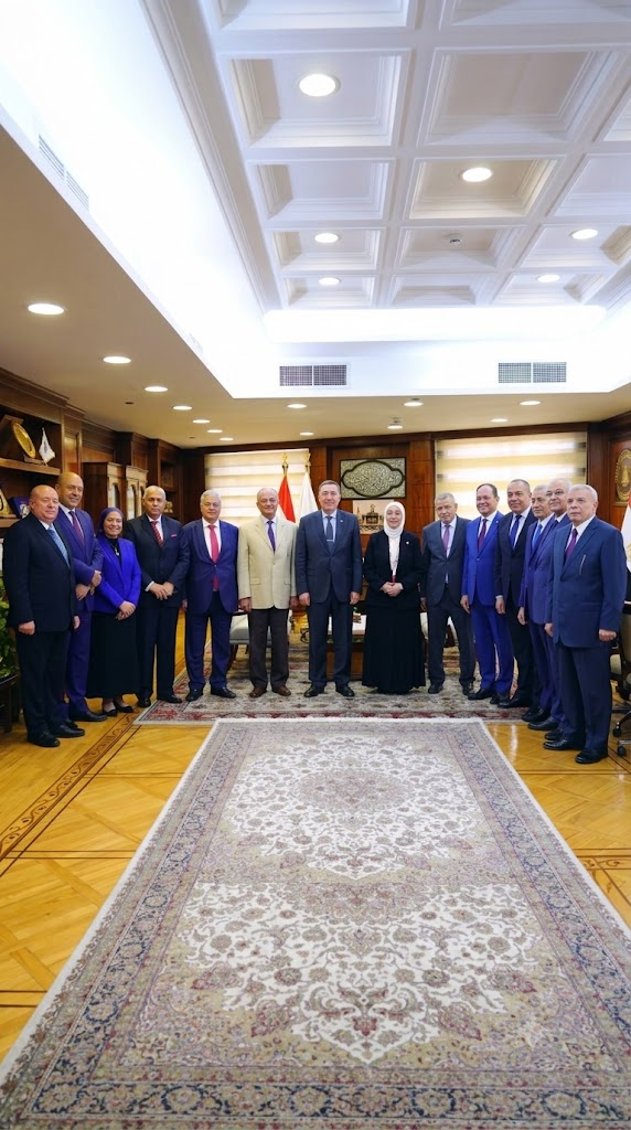 Head of the Administrative Prosecution Authority Receives President of the Supreme Constitutional Court