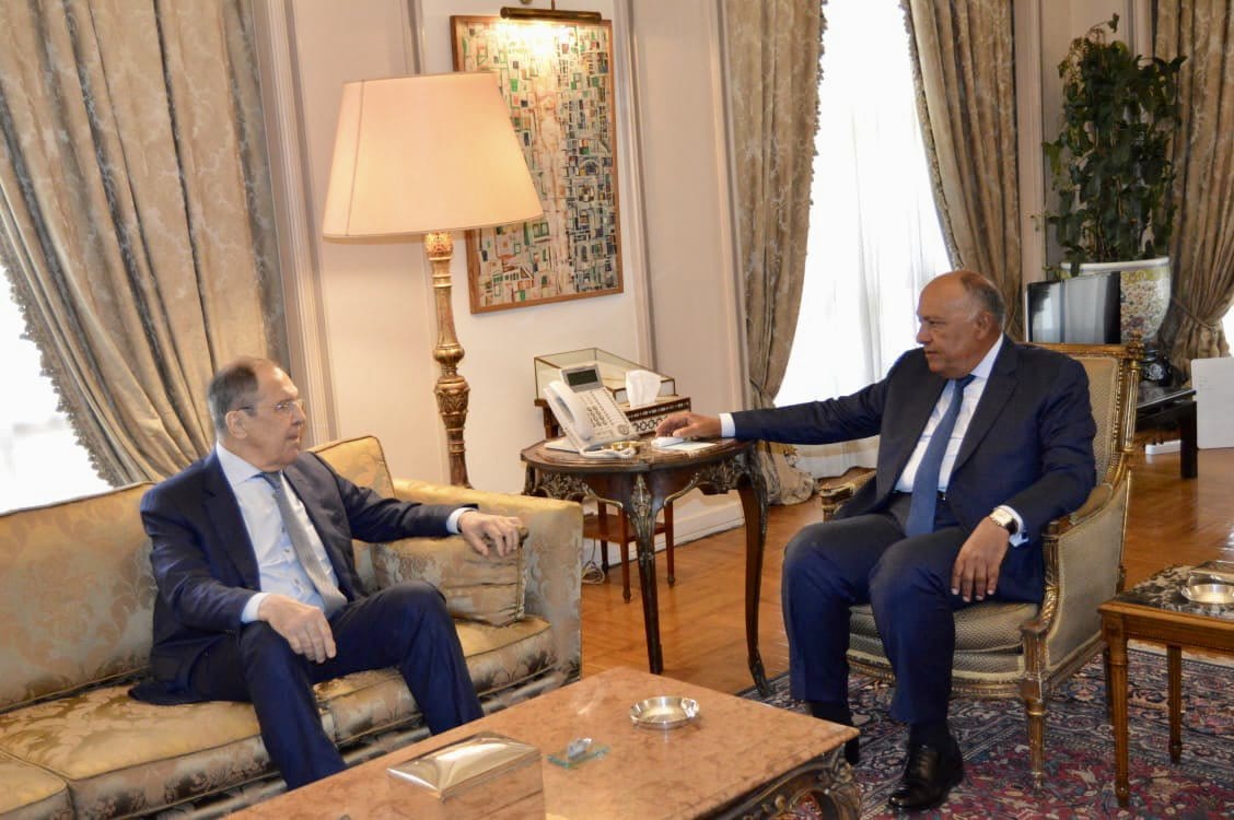  Shoukry, Lavrov to Hold Talks 