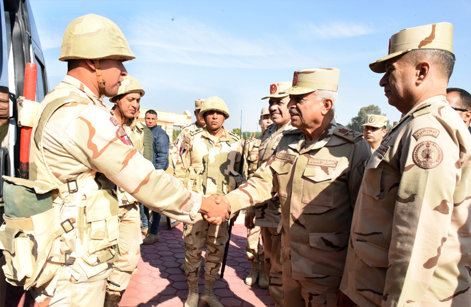 The minister of defense meets several fighters and examines one of the Air Defense Forces formations. The minister of defense meets several fighters and examines one of the Air Defense Forces formations.