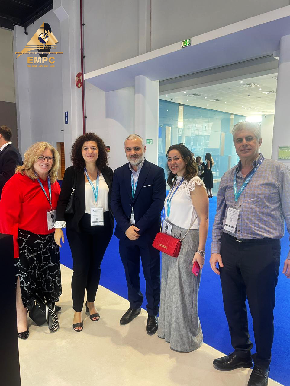 The Media Services Center joins the Al Hurra Channel delegation at the "Global Media Congress 2024" along with the MBN Group's COO.