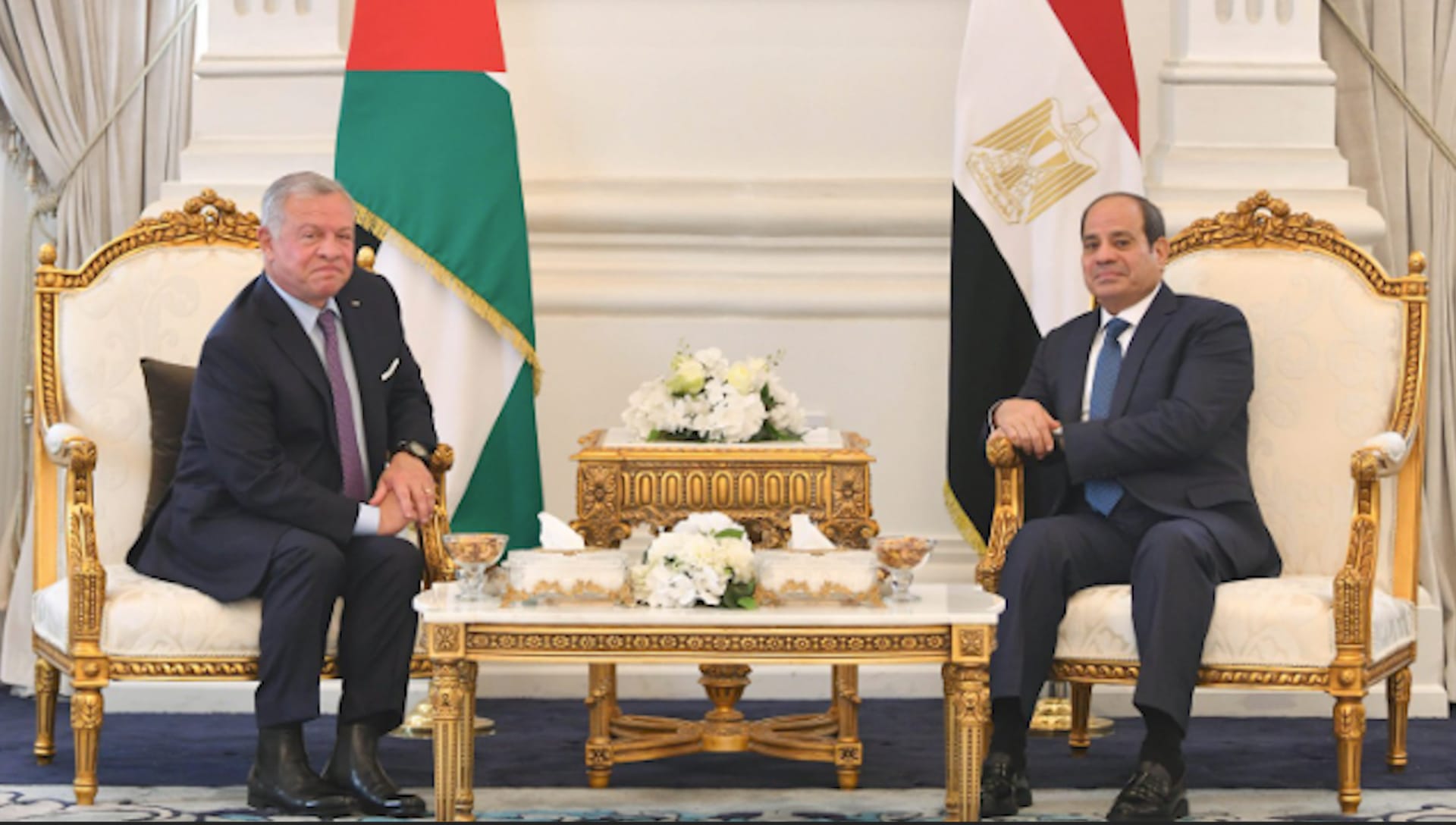 Jordanian newspapers highlight warnings by President Sisi and King Abdullah II of the danger of continued Israeli attacks in the West Bank