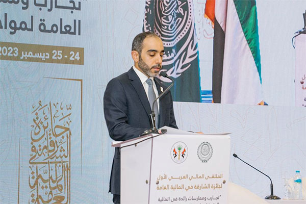 Rashid Al Qasimi: The first edition of the Arab Financial Forum should have been launched by “Umm Al Arab”