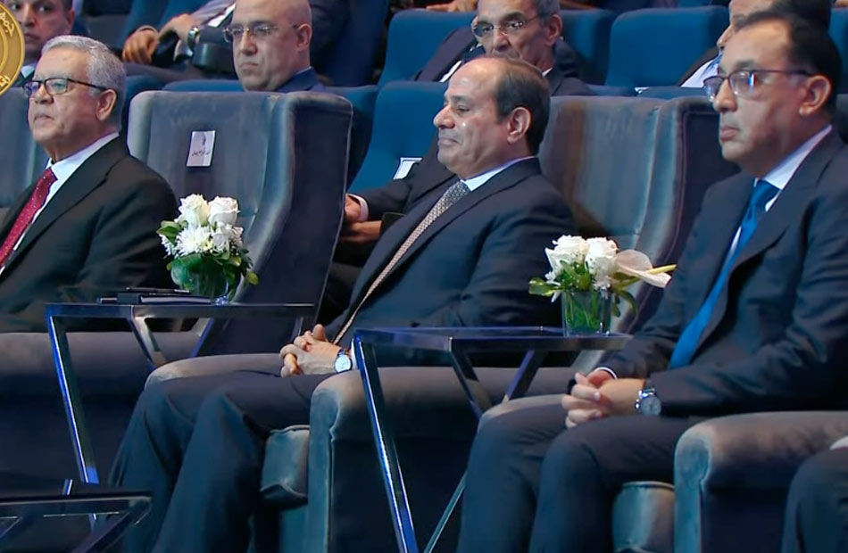 President Sisi attends the closing session of the Egypt 2022 Economic Conference in the new administrative capital
