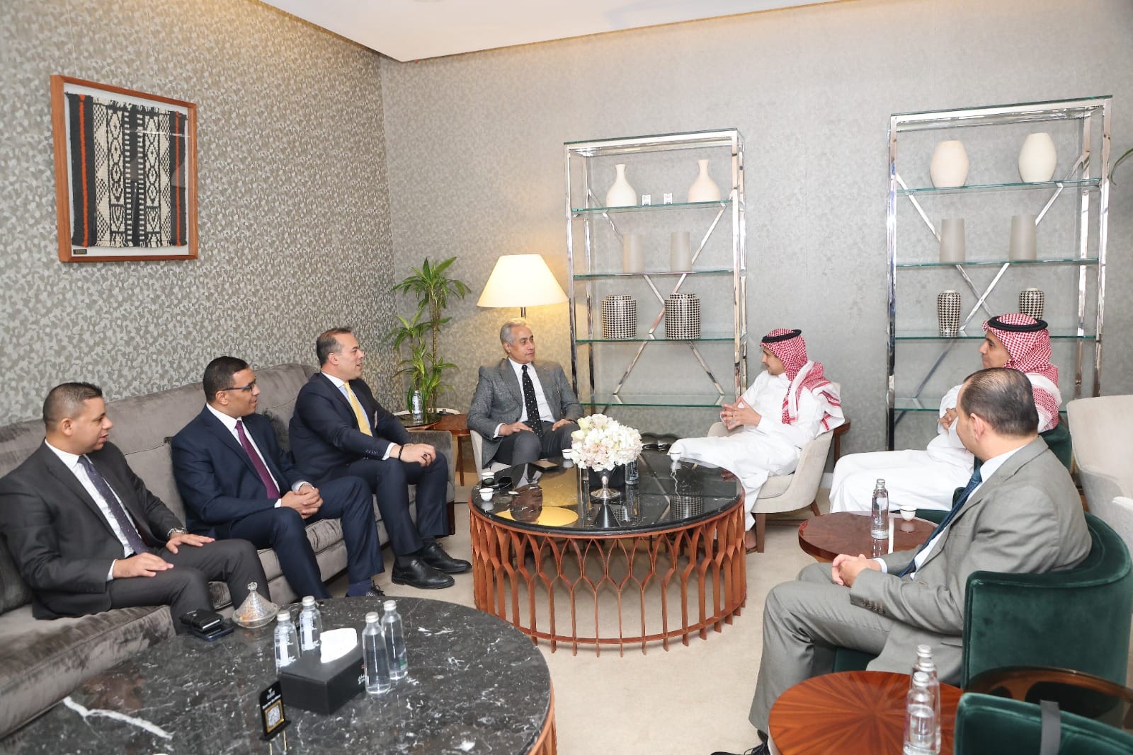 At the Riyadh conference, Shehata reviews the efforts of the New Republic in dealing with work challenges and developing youth skills