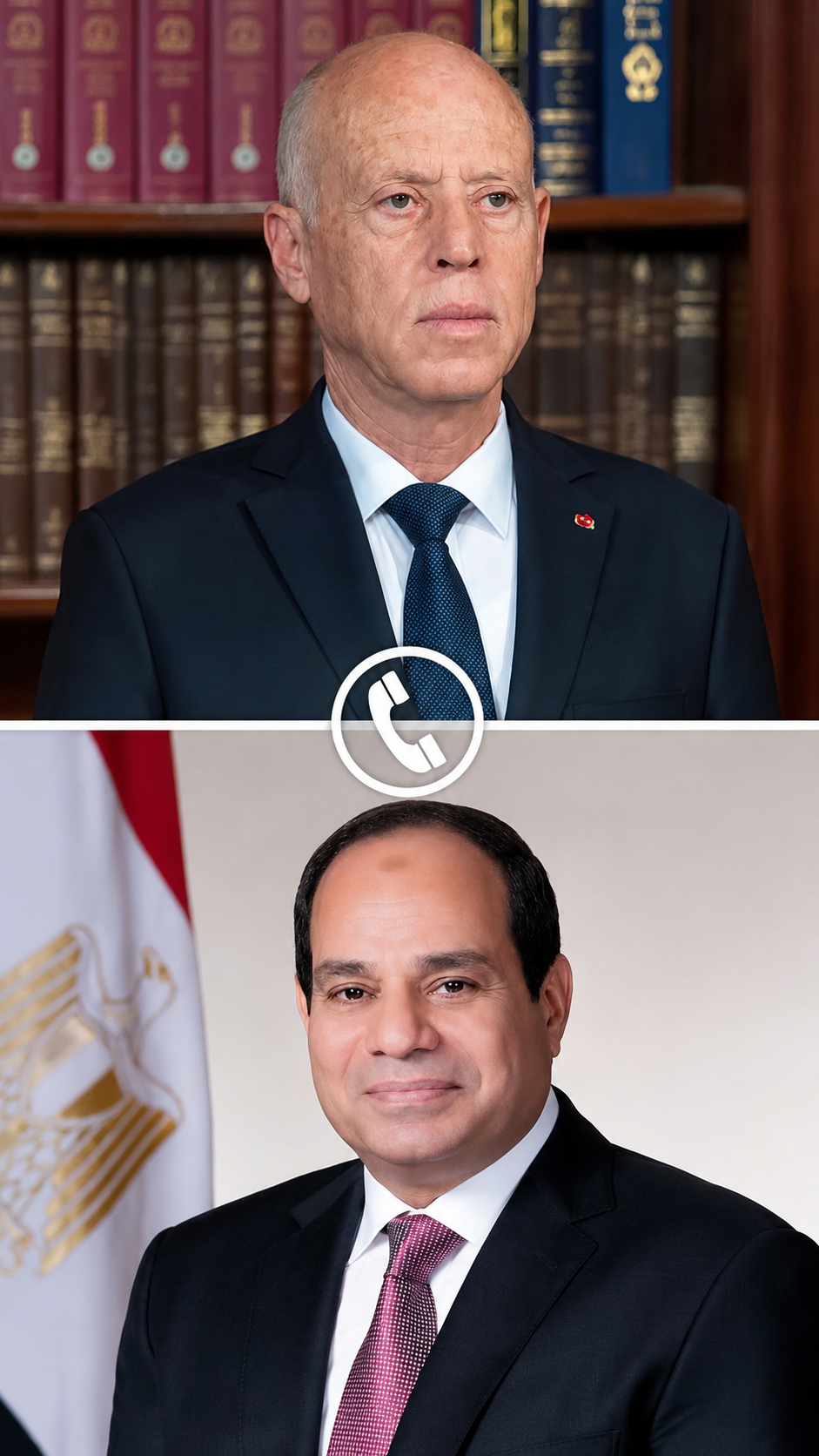 President El-Sisi Emphasizes Egypt's Solidarity with Tunisia in the Face of the Fires