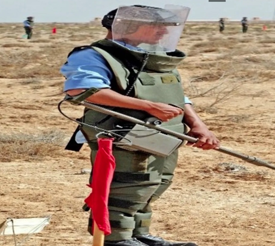 Egypt removes 25 million mines from the "remnants of World War II"