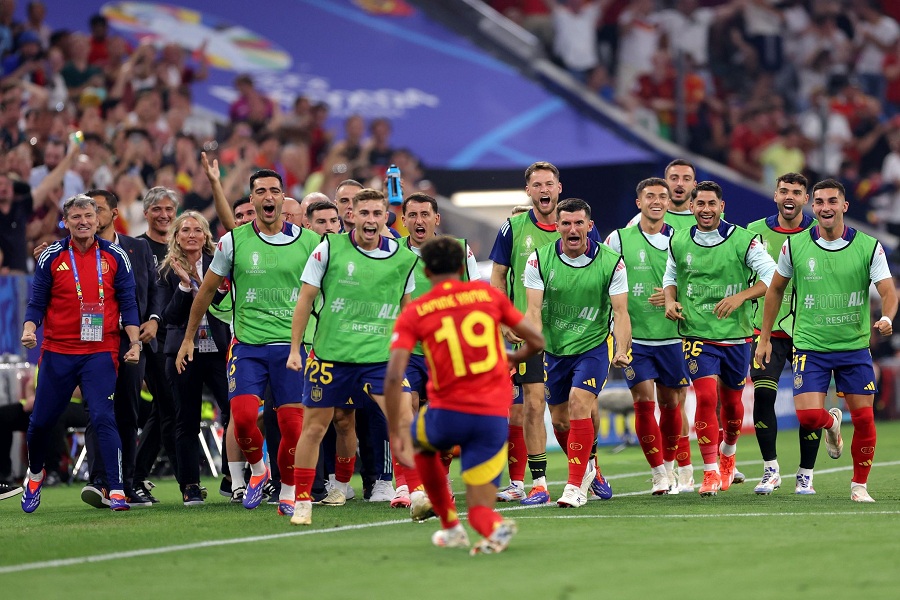 After winning the Euro title, Spain jumps 5 places in the FIFA rankings
