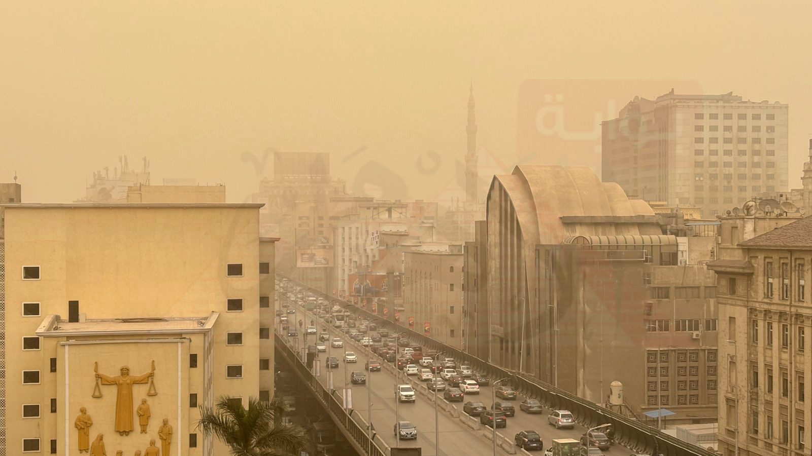 The Meteorological Authority warns: Dust storms will hit these areas until next Tuesday.