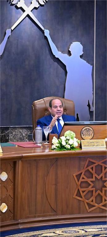 President El-Sisi Emphasizes the Importance of Rationalizing Consumption of Basic Commodities