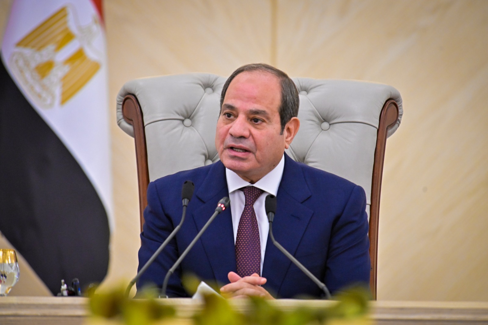 President Sisi Congratulates Spain on National Day and Fiji on Independence Day