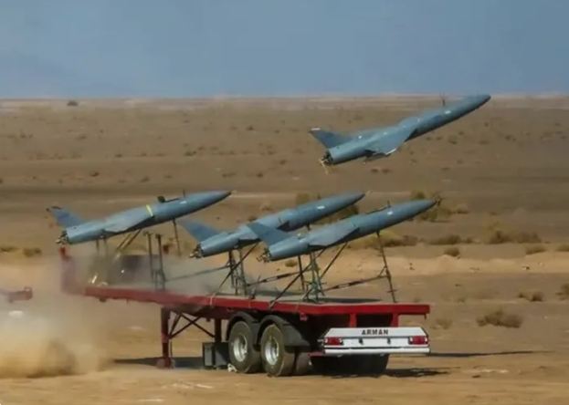 الجيش الإيراني يستهدف مراكز أمنية إسرائيلية بطائرات مسيّرة