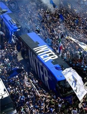 Inter Continues to Celebrate Historic Champions League Victory Over Barcelona