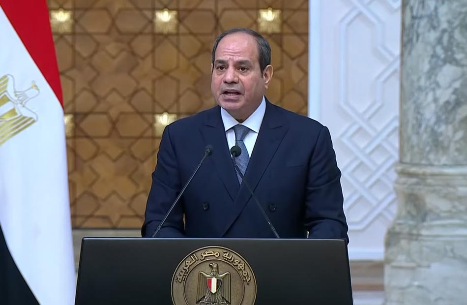  الرئيس السيسي: مصر حريصة على التوصل لاتفاق قانوني ملزم بشأن سد النهضة