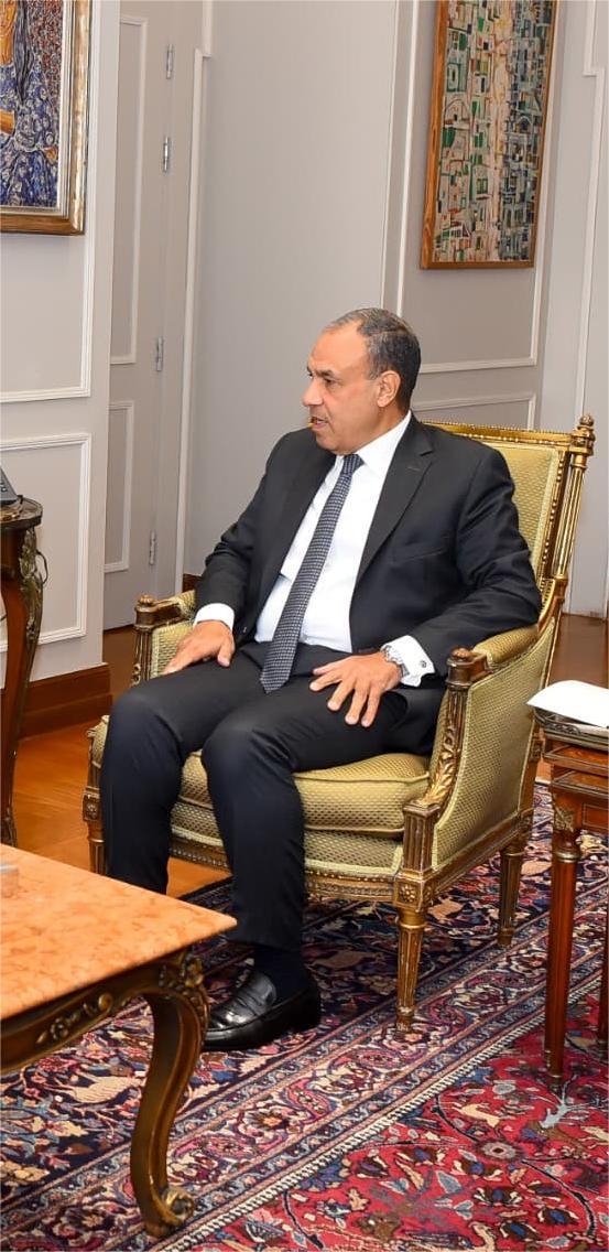 وزير الخارجية يلتقي الرئيس التنفيذي لشركة "سكاتك" النرويجية