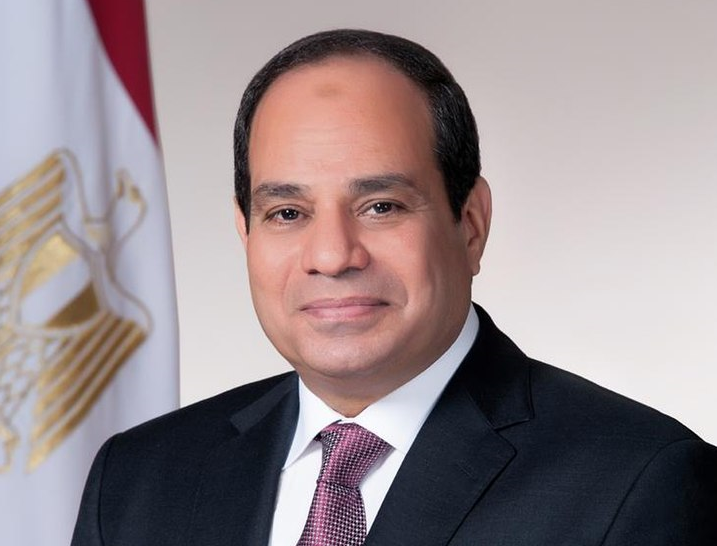 President Sisi receives his Palestinian counterpart at the Federal Palace