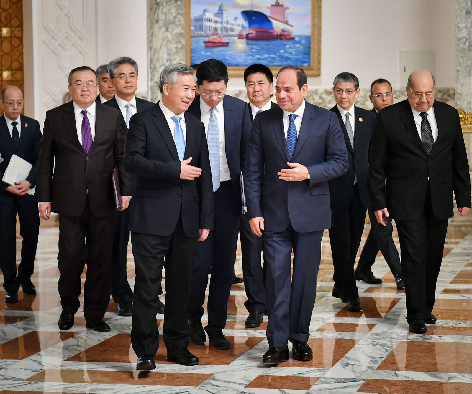 A high-level Chinese delegation