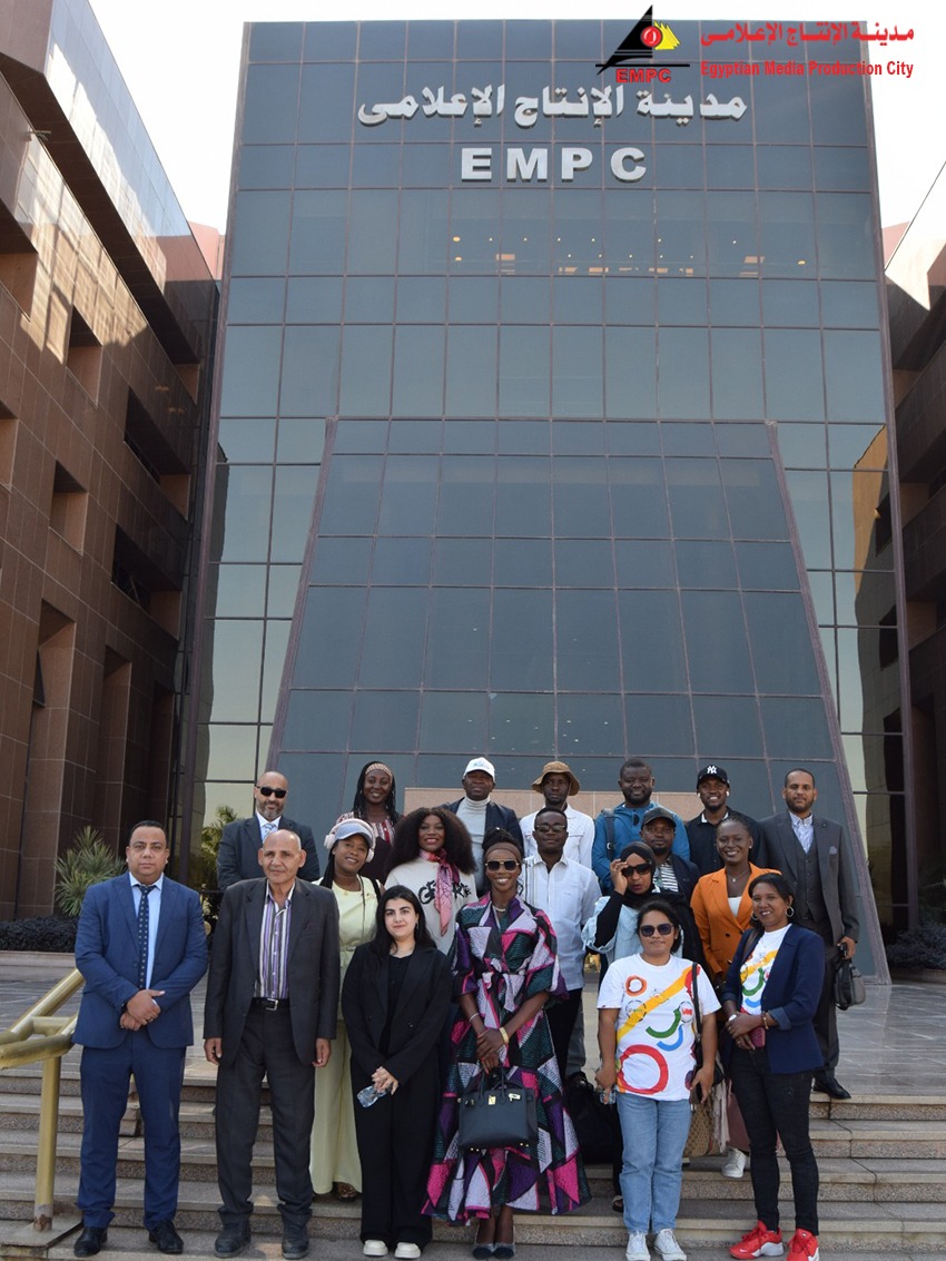 A delegation of French-speaking African broadcasters visits Media Production City