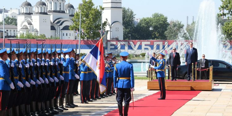 Egypt’s president lays wreath on Serbia’s Monument to Unknown Hero