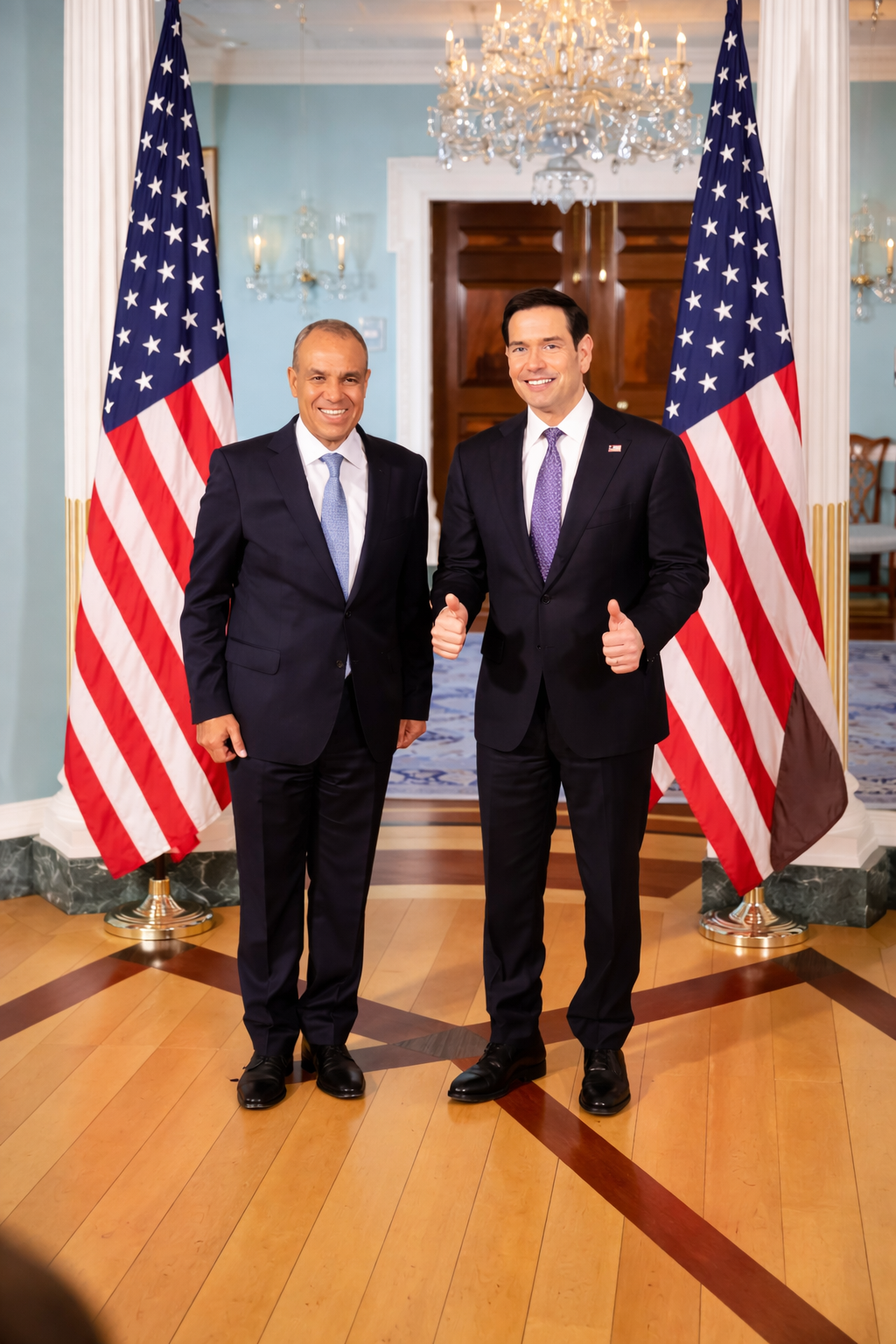 Foreign Minister Meets with His US Counterpart in Washington to Discuss Strengthening the Strategic Partnership and Regional Developments