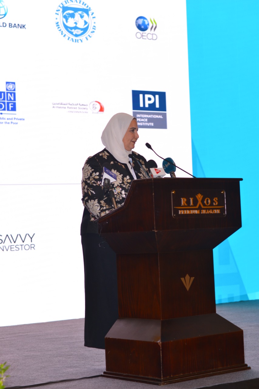 The Minister of Solidarity participates in the launch of the activities of the "Sixth Arab Conference on Retirement and Social Security" in Sharm El-Sheikh