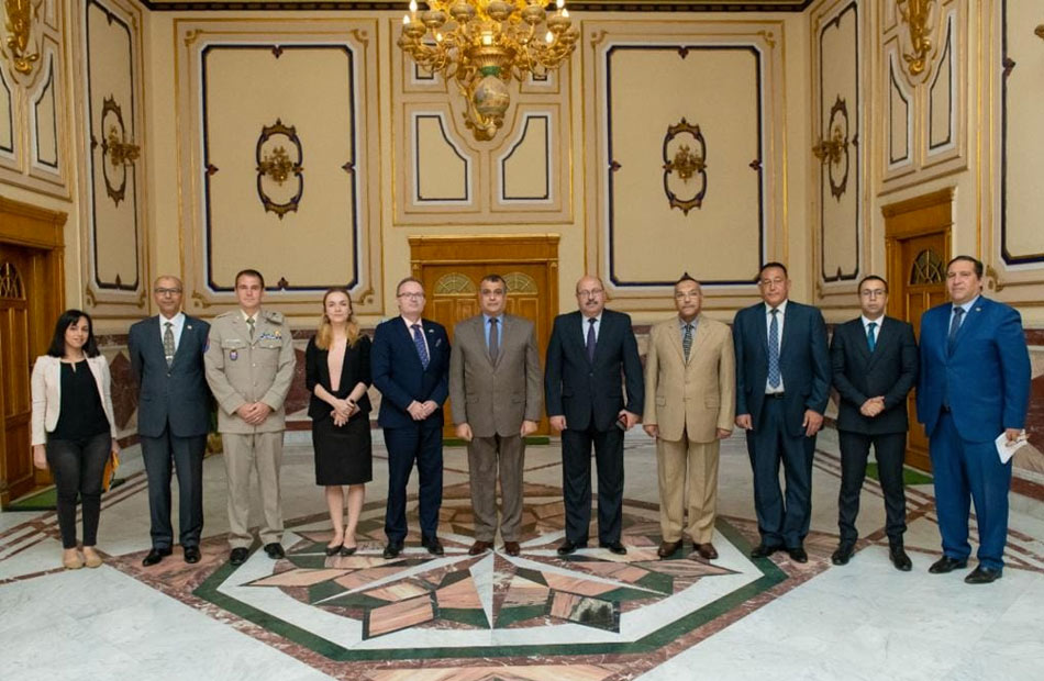 The Minister of State for Military Production and the Czech Ambassador discuss strengthening joint cooperation