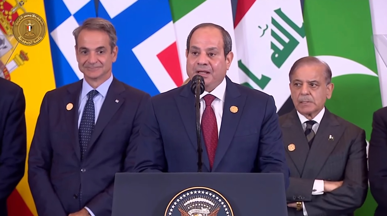 الرئيس السيسي لشعب إسرائيل: فلنجعل هذه اللحظة التاريخية بداية جديدة لحياة تسودها العدالة والتعايش السلمي