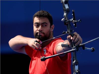 Paris Olympics.. Youssef Tolba bids farewell to archery competitions